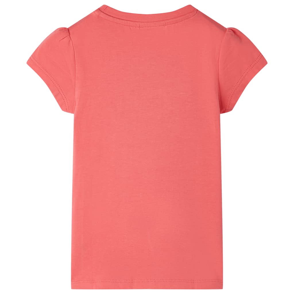 Vidaxl Kinderhemd 104 Korallenfarbe
