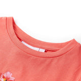 Vidaxl Children's Shirt 116 Koral w kolorze koralowym
