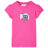 Vidaxl Children's shirt 104 Dark pink