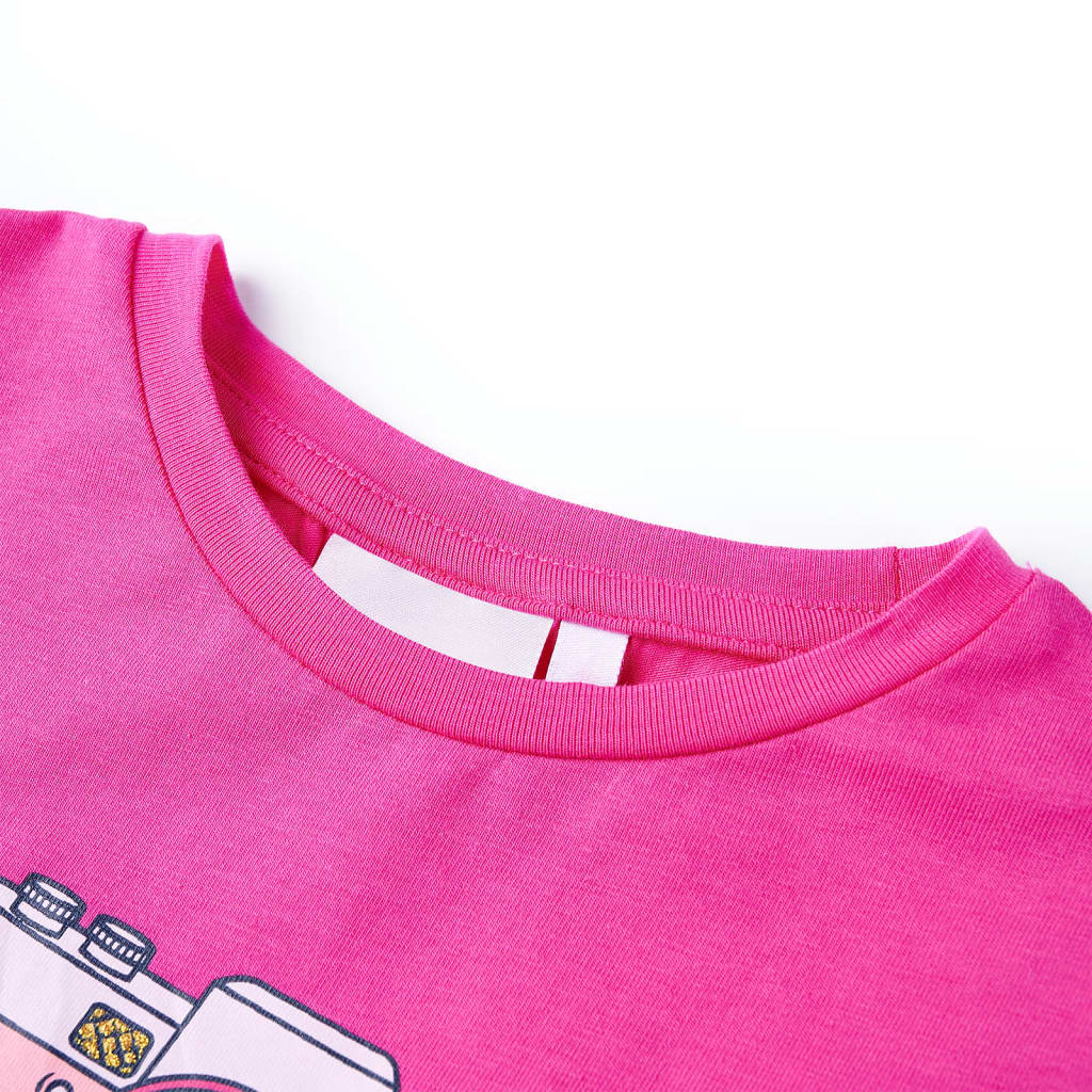 Vidaxl Children's shirt 128 Dark pink