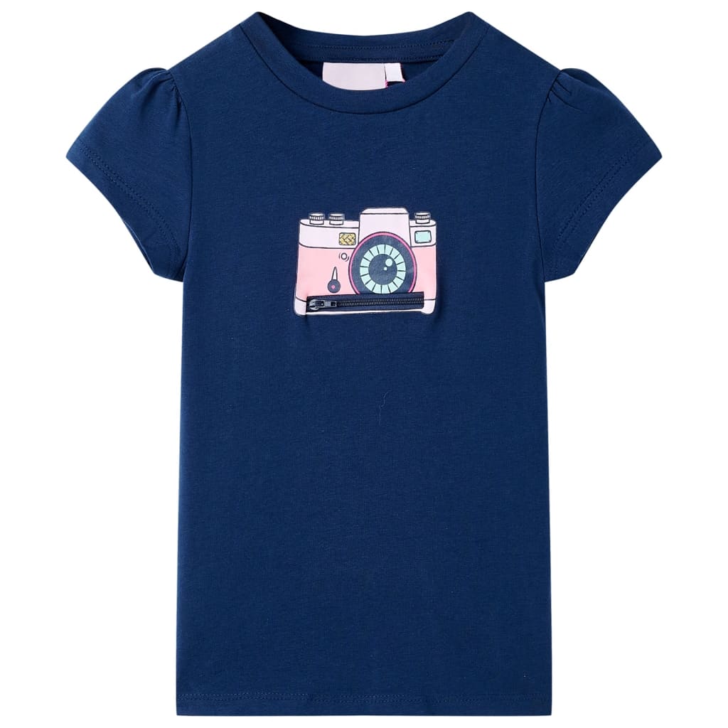 Vidaxl Children's Shirt 92 granatowy