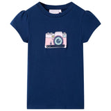 Vidaxl Children's Shirt 104 granatowy