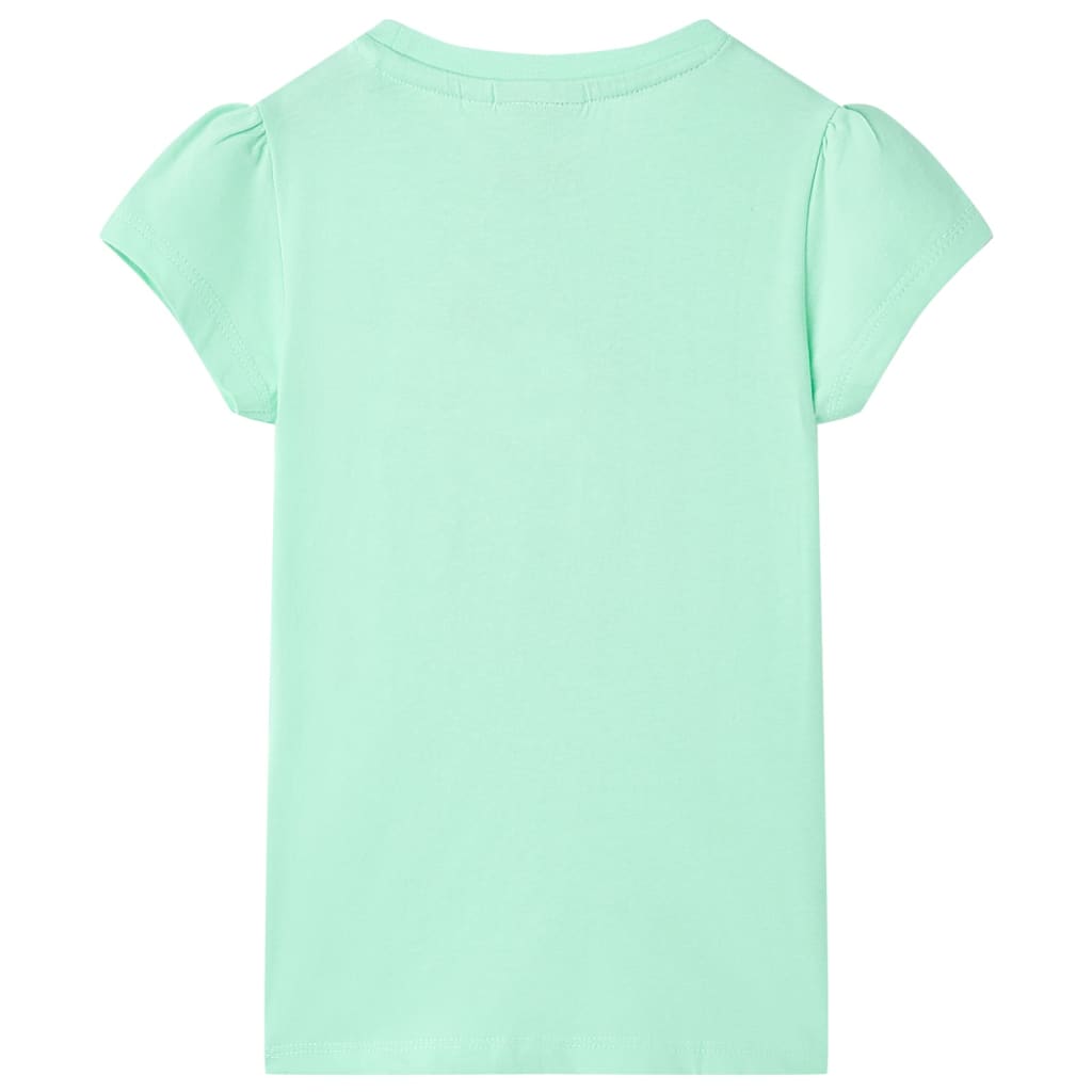 Vidaxl Children's Shirt 104 Bright Green