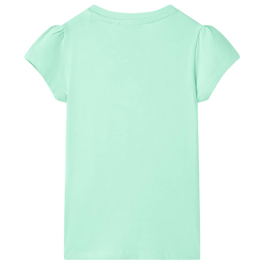 Vidaxl Children's Shirt 128 Bright Green