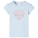 Vidaxl Children's shirt 104 light blue