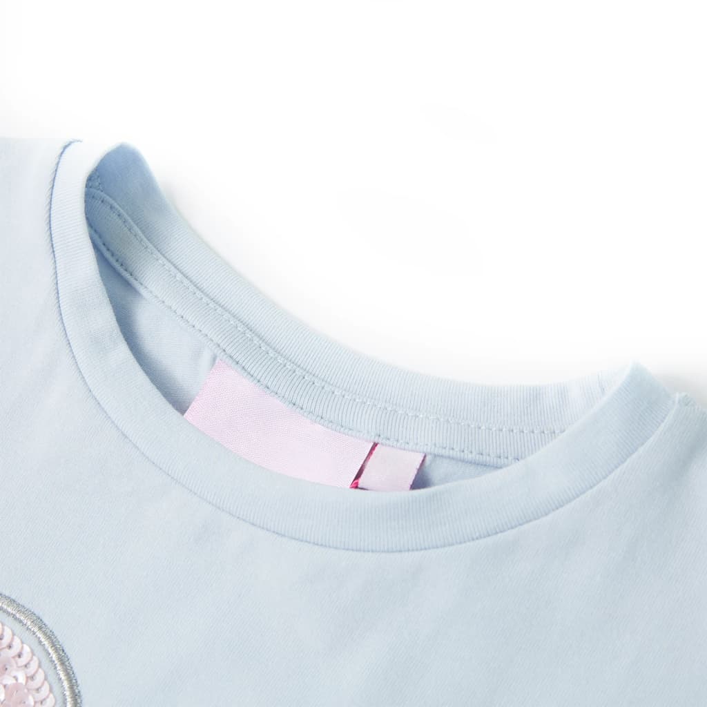 Vidaxl Children's shirt 104 light blue