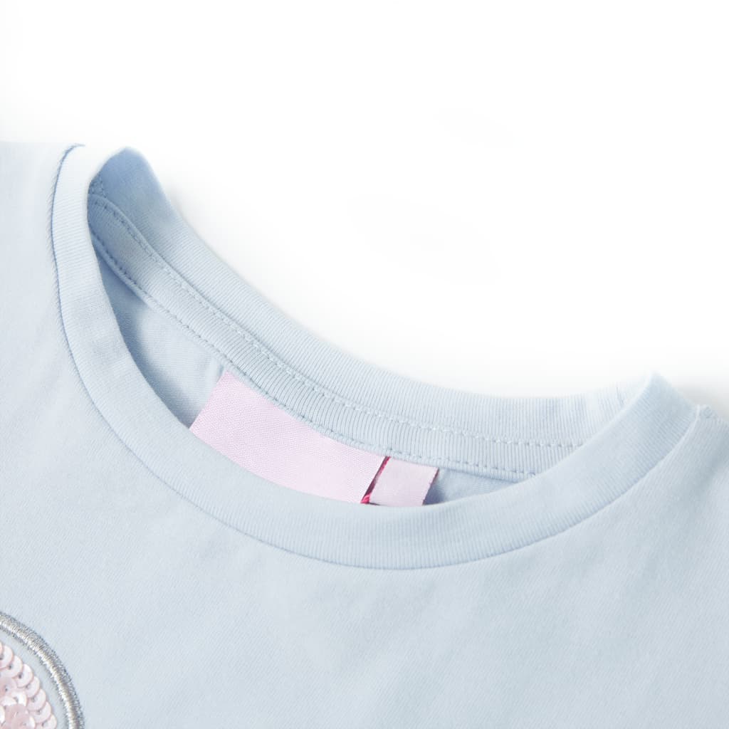 Vidaxl Children's shirt 128 light blue