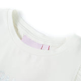 Camisa para niños de Vidaxl con volantes 140 blancos