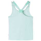 Vidaxl Children's Top 116 light mint -colored