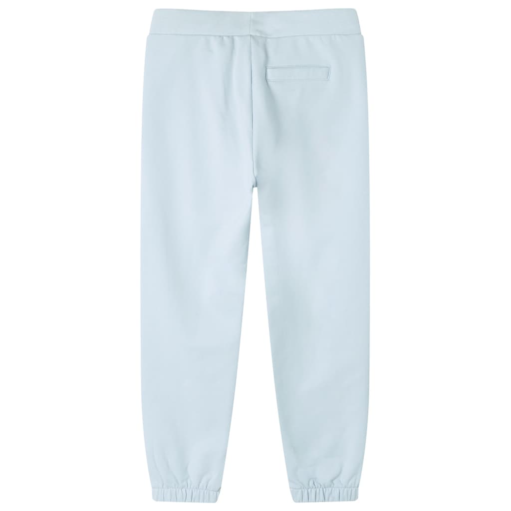 Pantaloni da jogging per bambini Vidaxl 140 azzurri