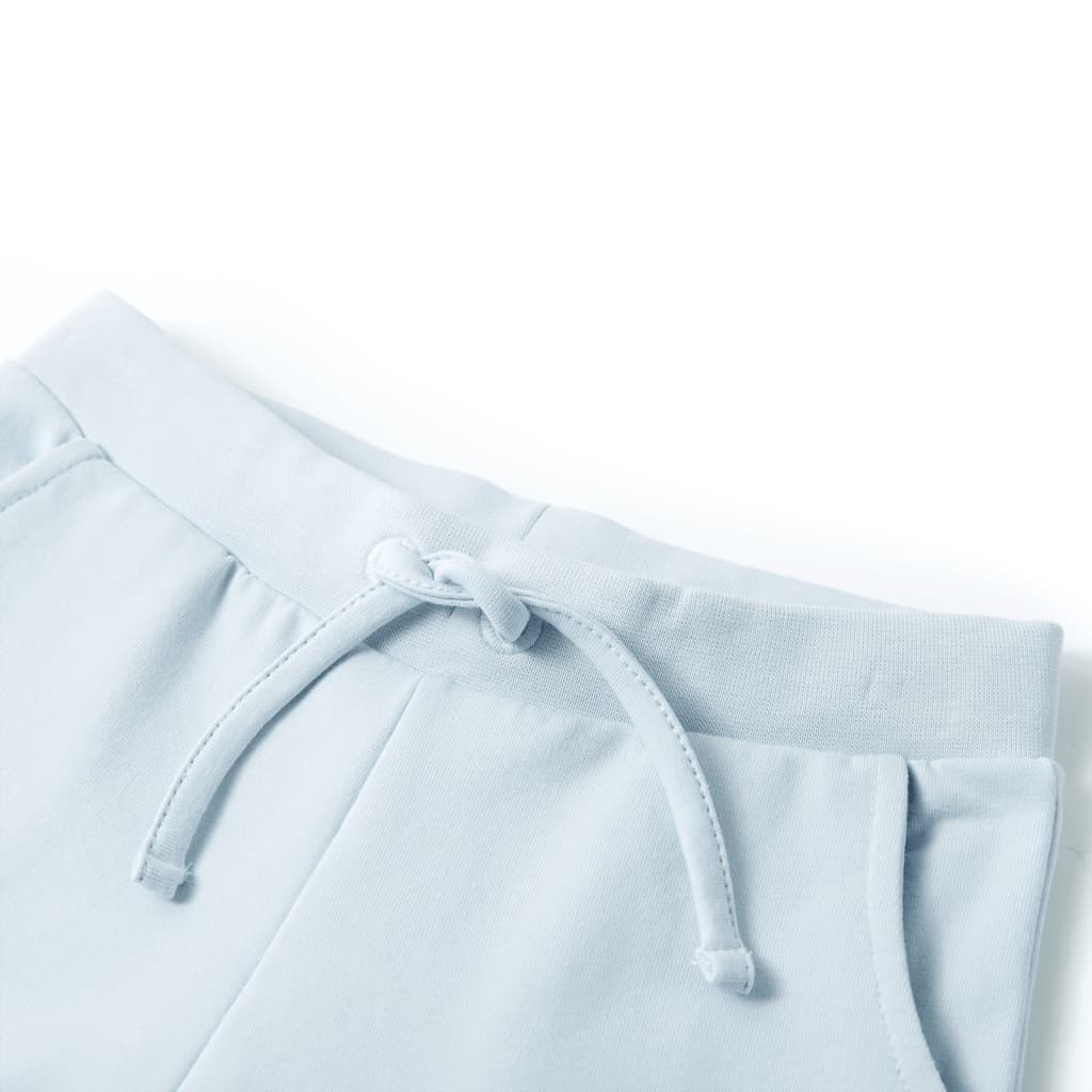 Pantaloni da jogging per bambini Vidaxl 140 azzurri