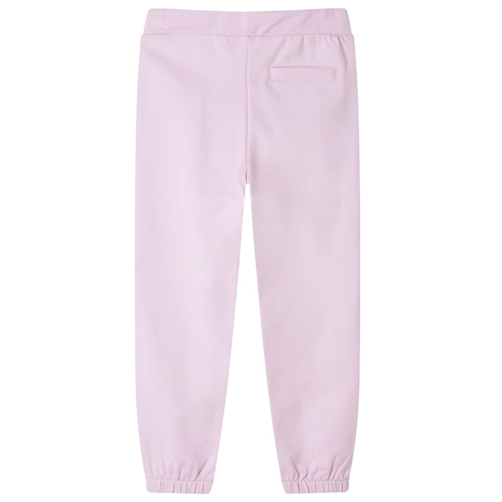 Vidaxl pantalon de jogging pour enfants 92 rose clair