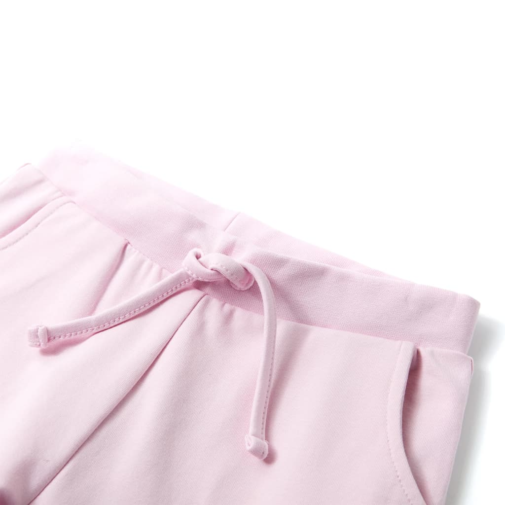 Vidaxl pantalon de jogging pour enfants 92 rose clair