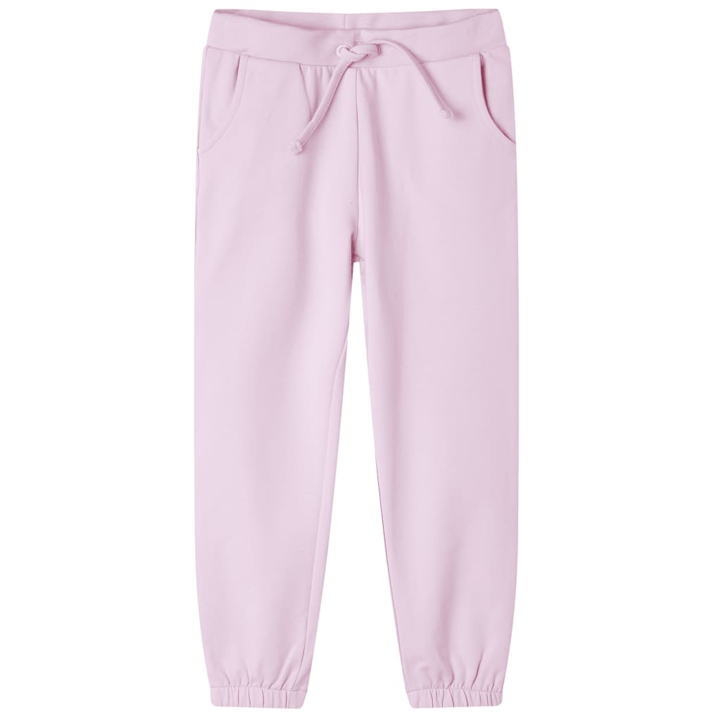 Vidaxl Children's Jogging Pants 104 jasnoróżowy