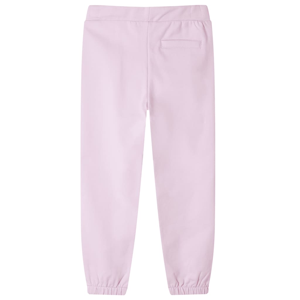 Vidaxl Children's Jogging Pants 104 jasnoróżowy