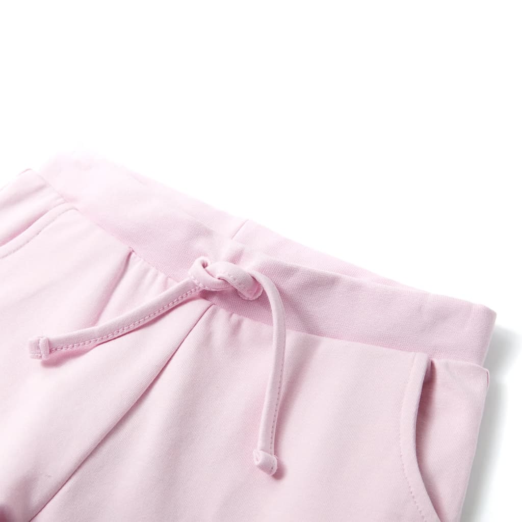 Vidaxl Children's Jogging Pants 104 jasnoróżowy