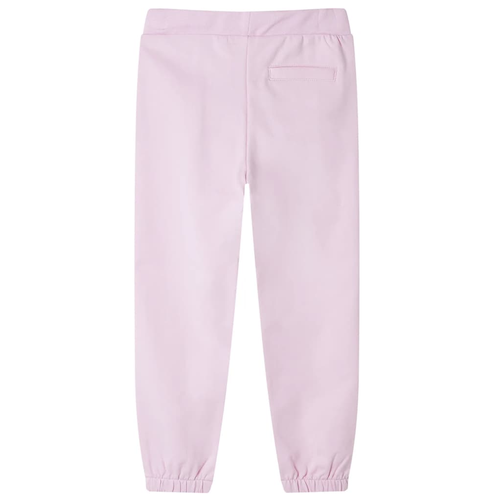 Vidaxl Kanner jagging Hosen 128 Liichtrale rosa