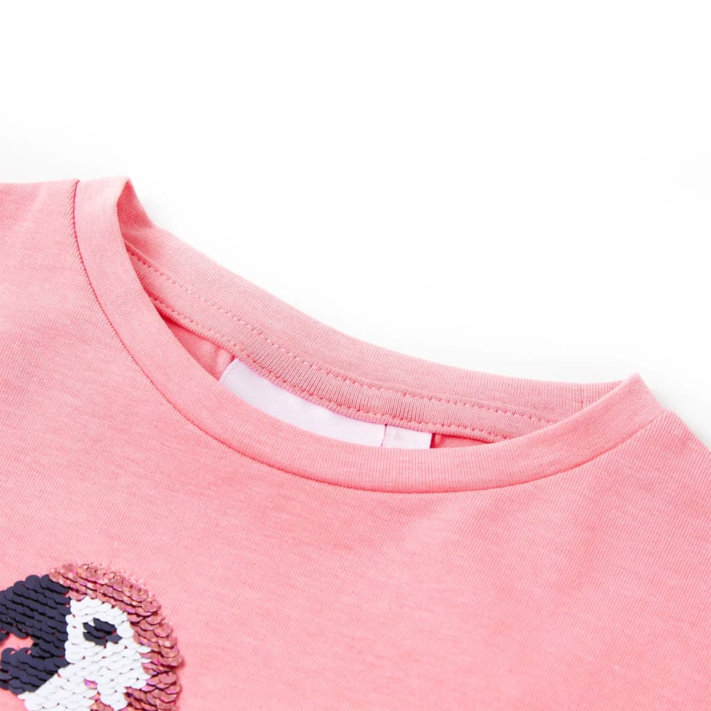 Vidaxl Children's shirt 116 Fluorescent pink