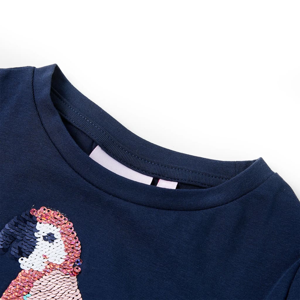 Vidaxl Children's shirt 128 Navy blue