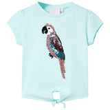 Vidaxl Children's shirt 104 light sea blue