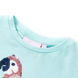 Vidaxl Children's shirt 104 light sea blue