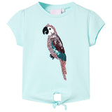 Vidaxl Children's shirt 128 light sea blue