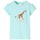 Vidaxl Children's Shirt 92 Light Sea Blue