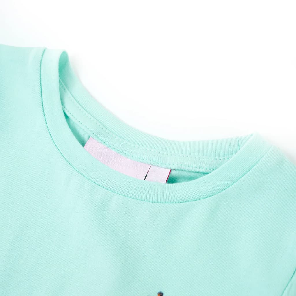 Vidaxl Children's Shirt 92 Light Sea Blue
