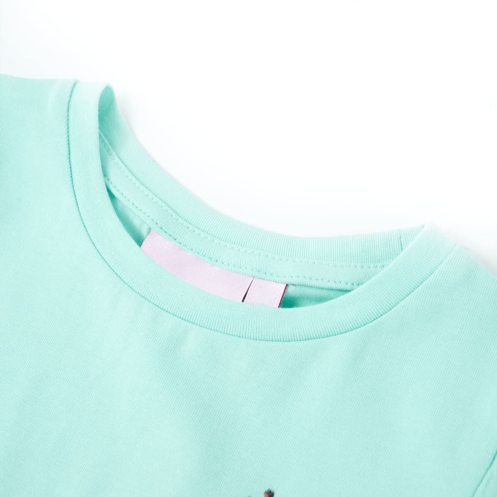 Vidaxl Children's shirt 116 light sea blue