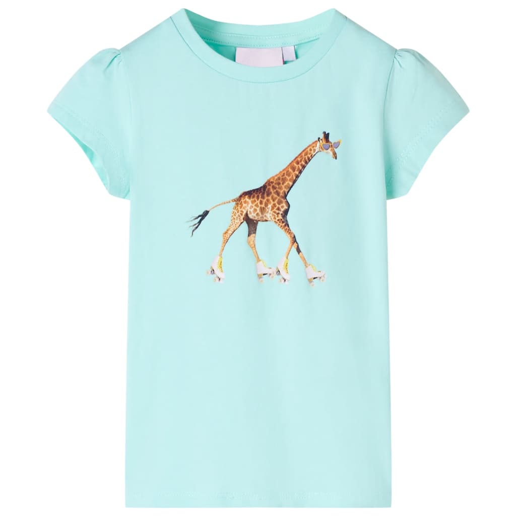 Vidaxl Children's shirt 128 light sea blue
