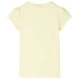 Vidaxl Children's Shirt 92 Miękki żółty
