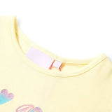 Vidaxl Children's Shirt 92 Miękki żółty