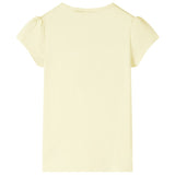 Vidaxl Children's shirt 116 soft yellow