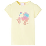 Vidaxl Children's shirt 140 soft yellow