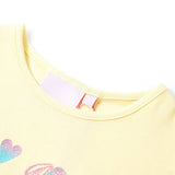 Vidaxl Children's shirt 140 soft yellow