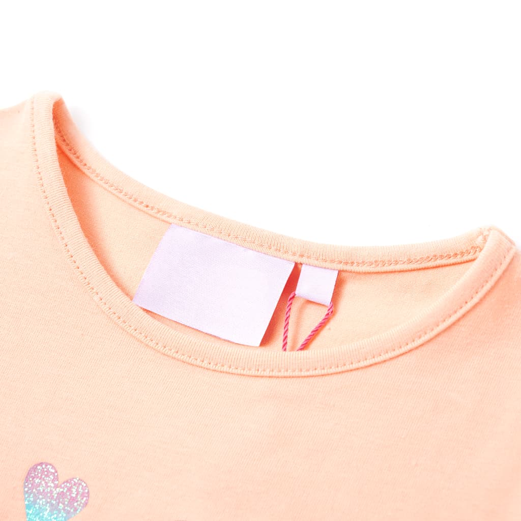 Vidaxl Children's shirt 116 Light Orange