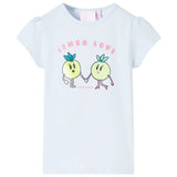 Vidaxl Children's shirt 116 light blue