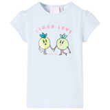 Vidaxl Children's shirt 128 light blue