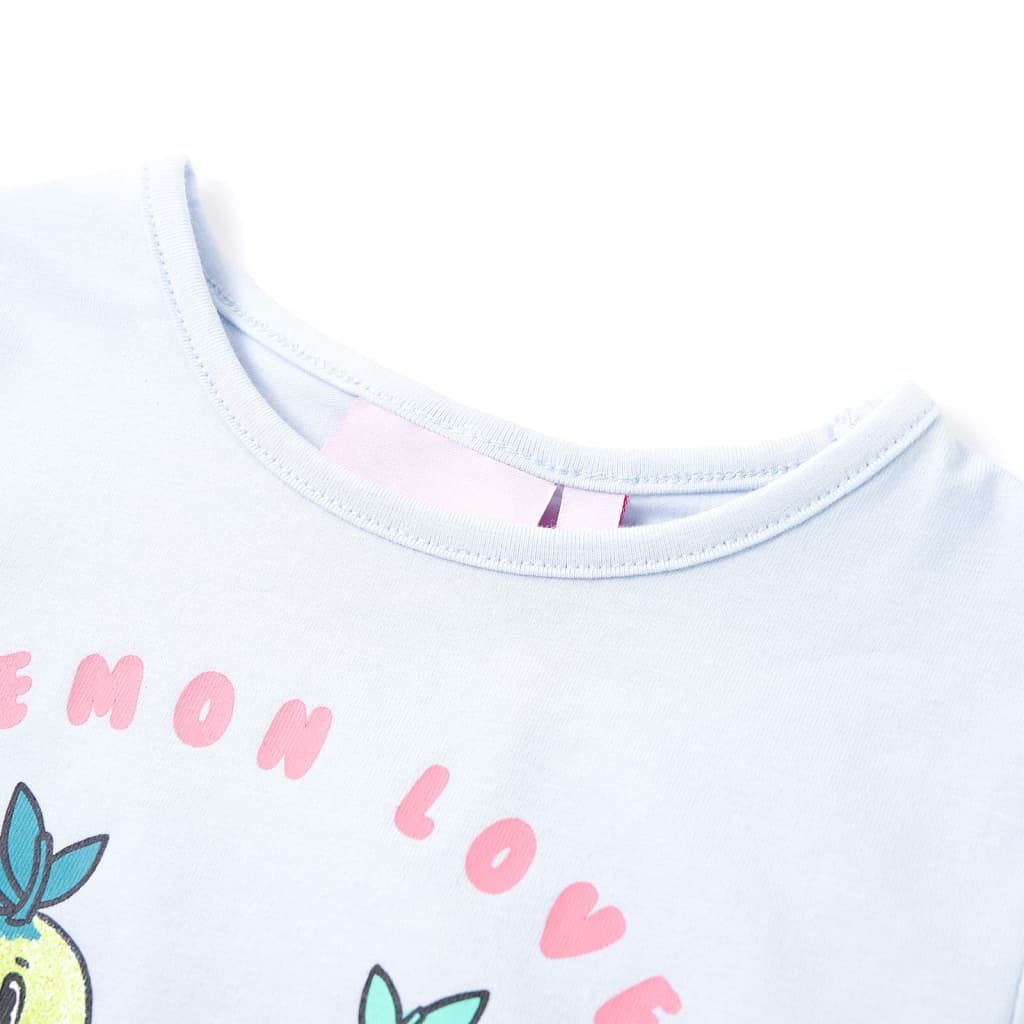 Vidaxl Children's shirt 140 light blue