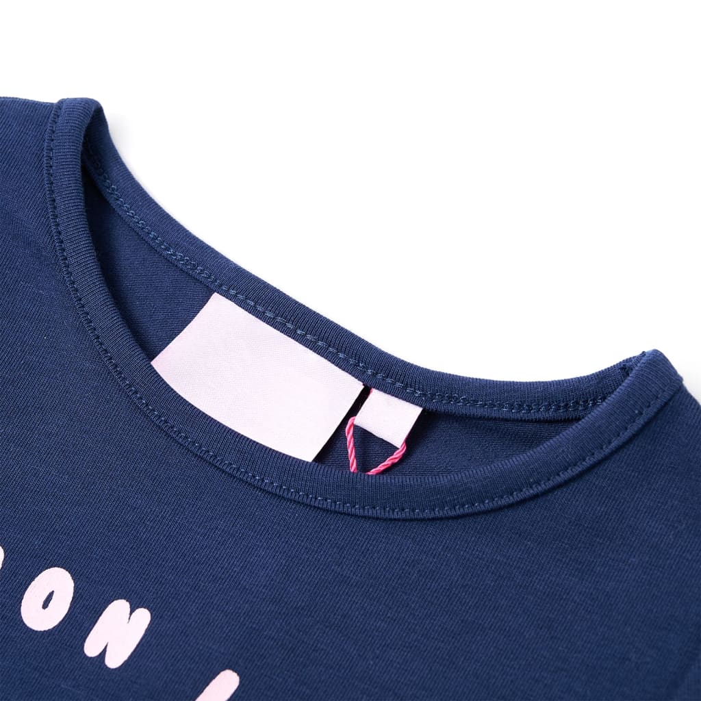 Vidaxl Children's shirt 92 Navy blue