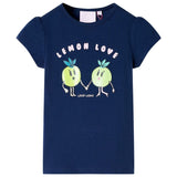 Vidaxl Children's shirt 116 Navy blue