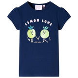 Vidaxl Children's shirt 140 Navy blue