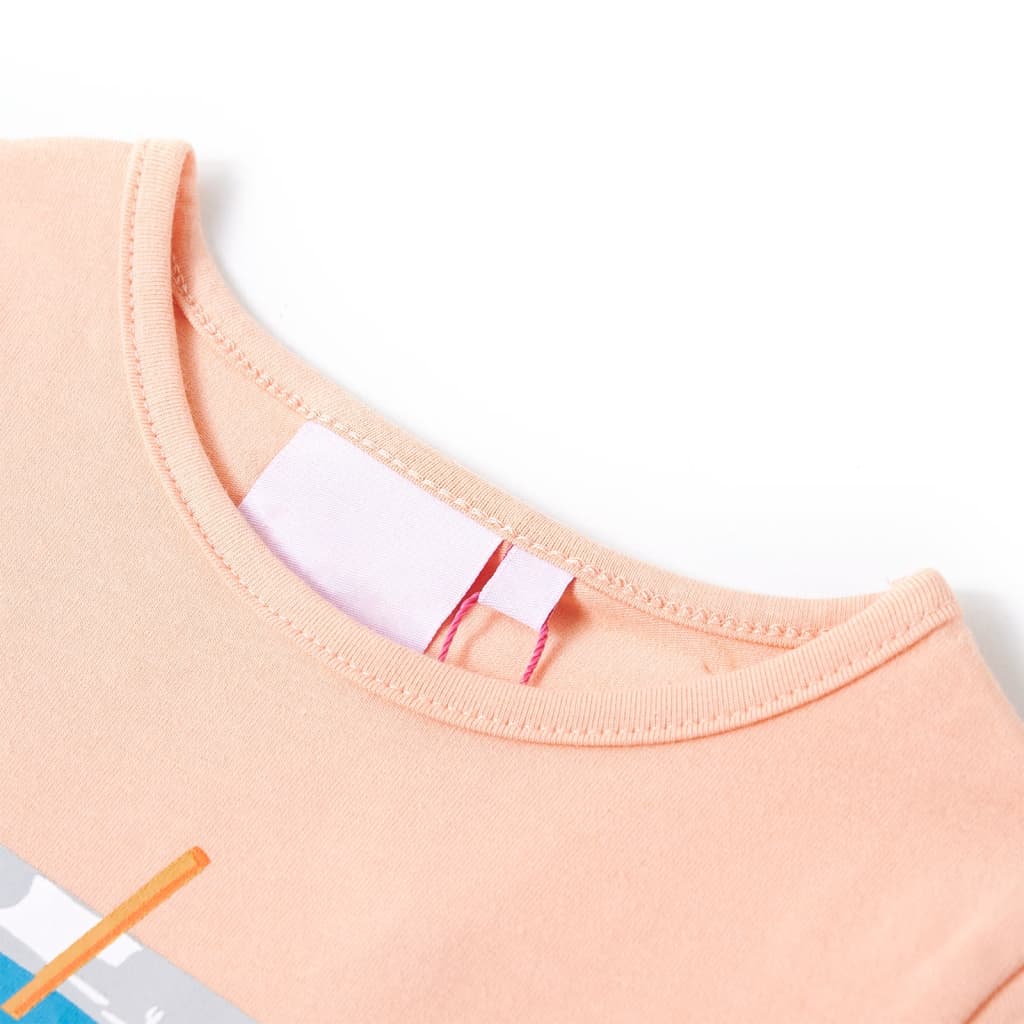 Vidaxl Children's Shirt 140 Light Orange