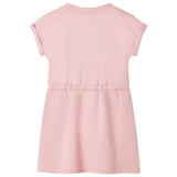 Vidaxl Children's dress with drawstring 92 light pink