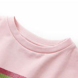 Vidaxl Children's dress with drawstring 92 light pink