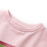 Vidaxl Children's dress with drawstring 140 light pink