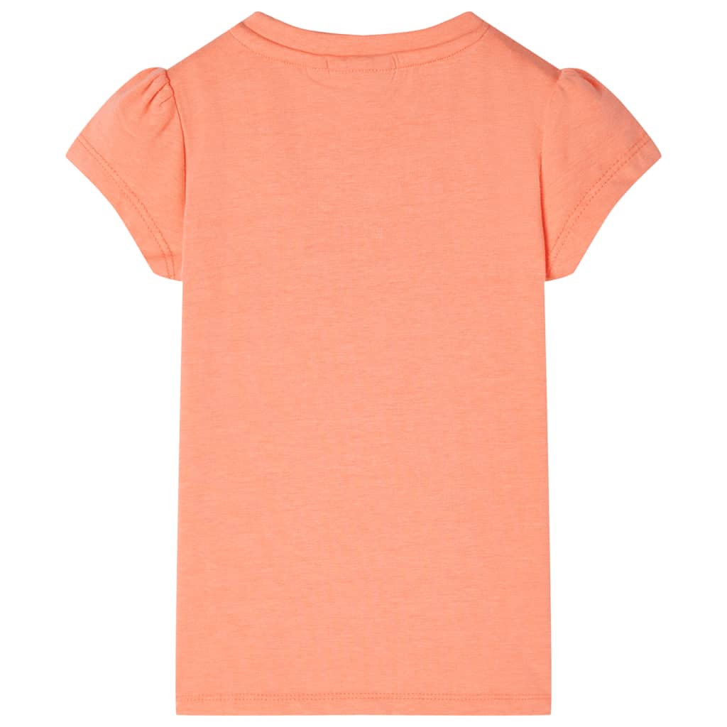 Vidaxl Kanner Shirt mat Cap Hölungen 92 Neonoanje