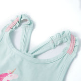 Vidaxl Children's top 92 light mint -colored