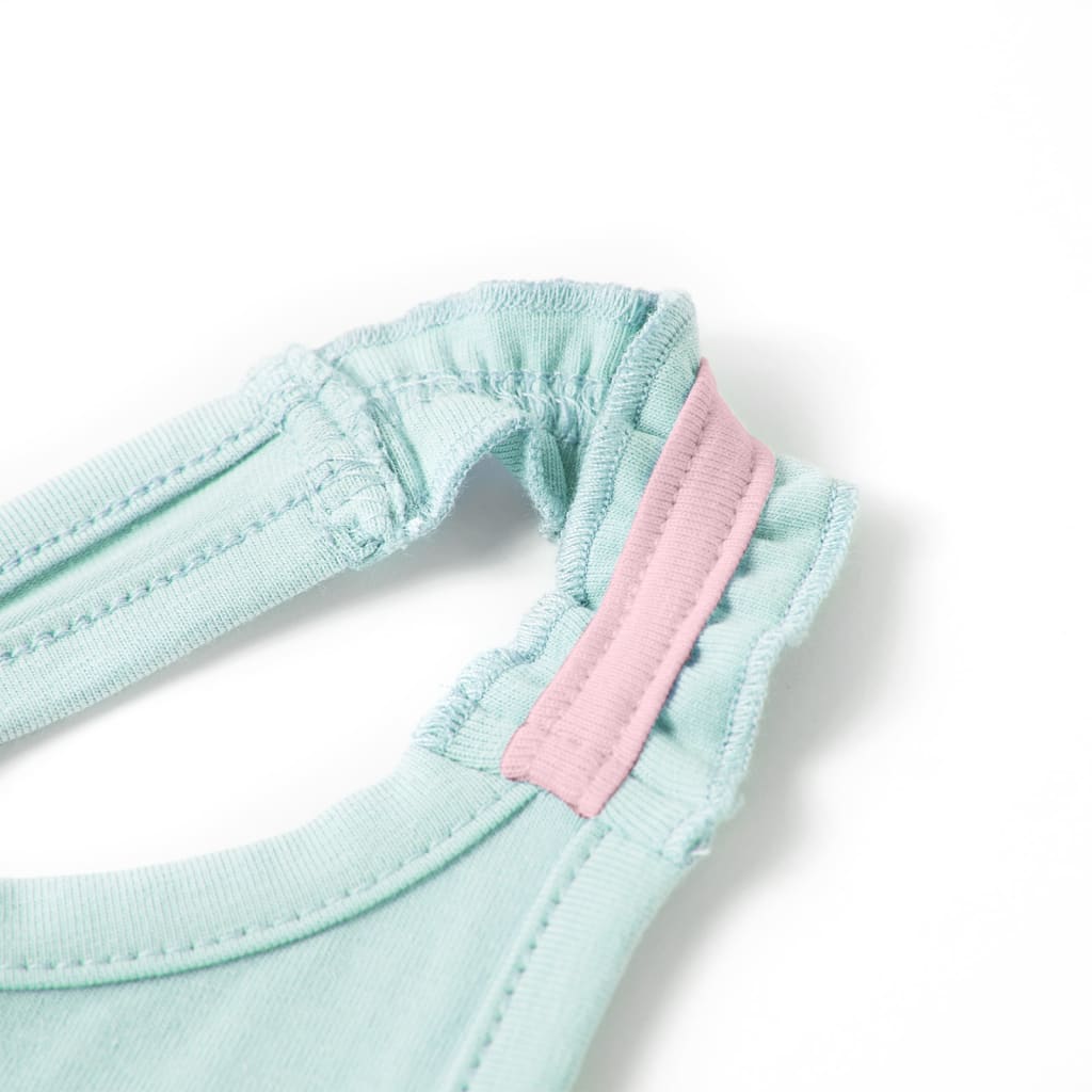Vidaxl Children's Top 116 light mint -colored