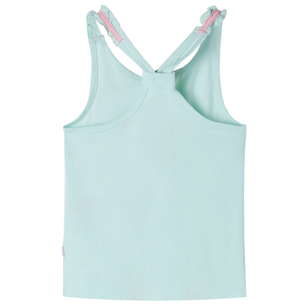 Vidaxl Children's Top 128 Light mint -colored